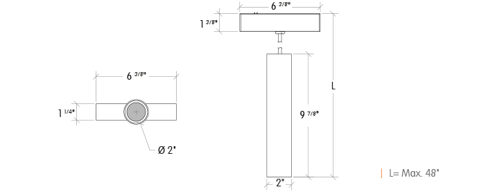 Snoot 1 Pendant Standard-SPSF-P